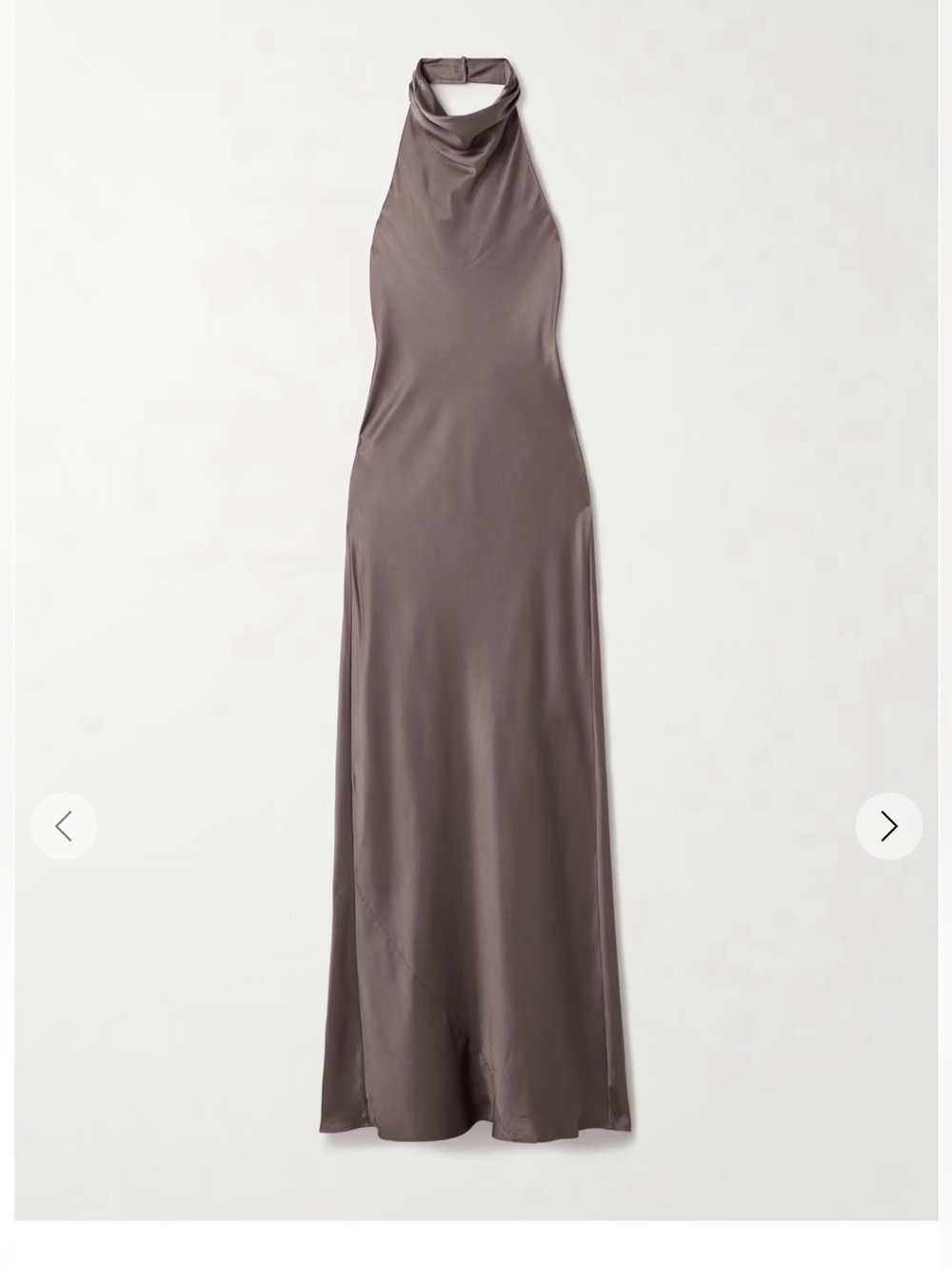 Elegant Brown Sleeveless Dress